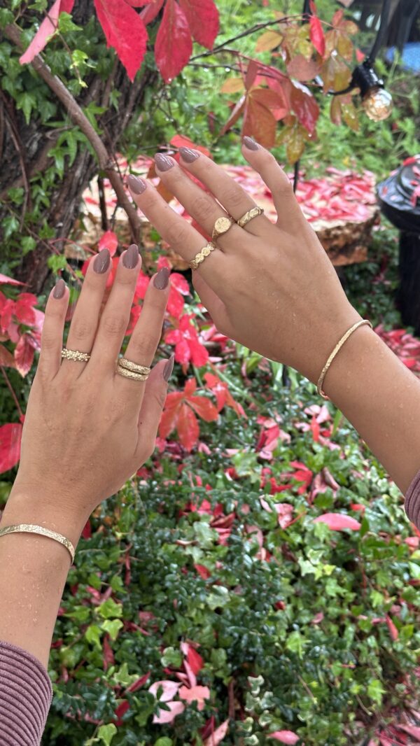 ⁦Paz Ring- GOLD⁩ – תמונה ⁦2⁩