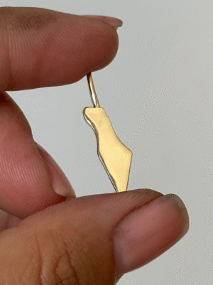 Israel charm GOLD
