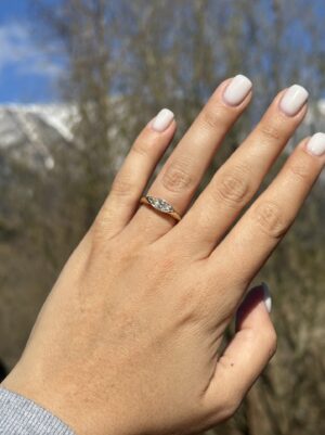 Halo Ring 14K